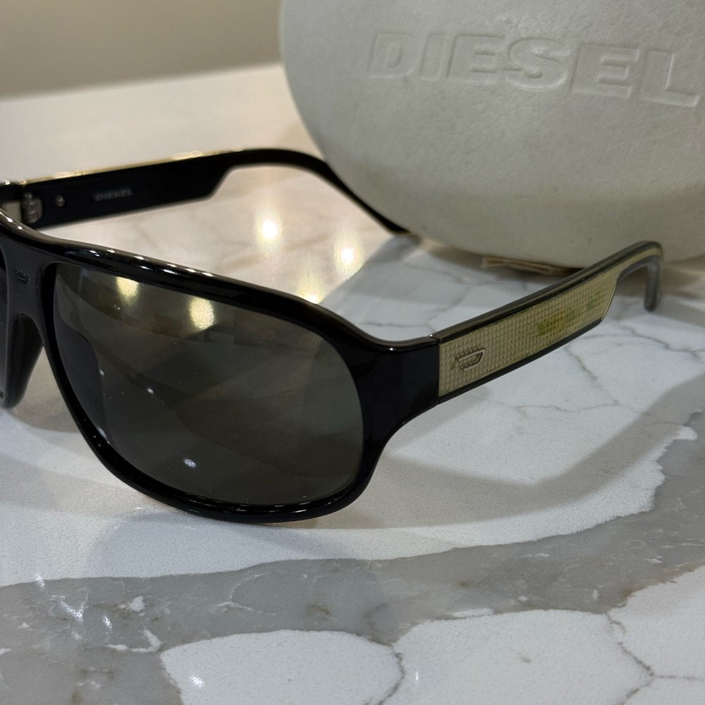 Vintage Diesel Black Sunglasses